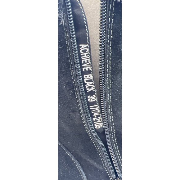 Spring Step Womens Achieve Black Suede Boots Size 39 Faux Fur SOLD OUT! - Picture 6 of 10